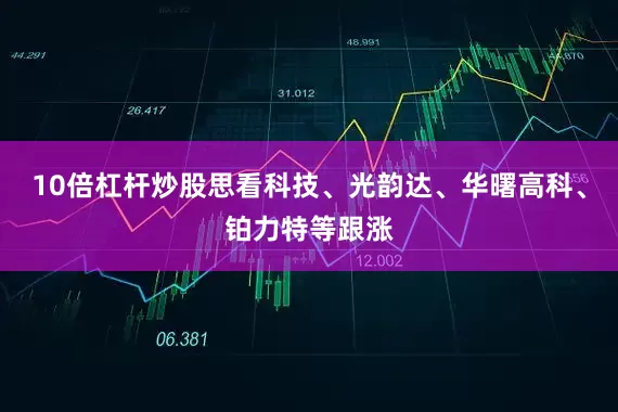 10倍杠杆炒股思看科技、光韵达、华曙高科、铂力特等跟涨